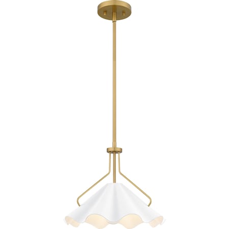 Quoizel Pendant Mid Pendant 1 Light Aged Brass QP6219AB